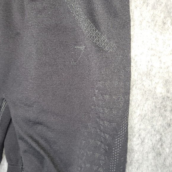 Gymshark Womens Shorts S Compression Tights Shaping Contour High Waist Gym Black - Picture 5 of 7